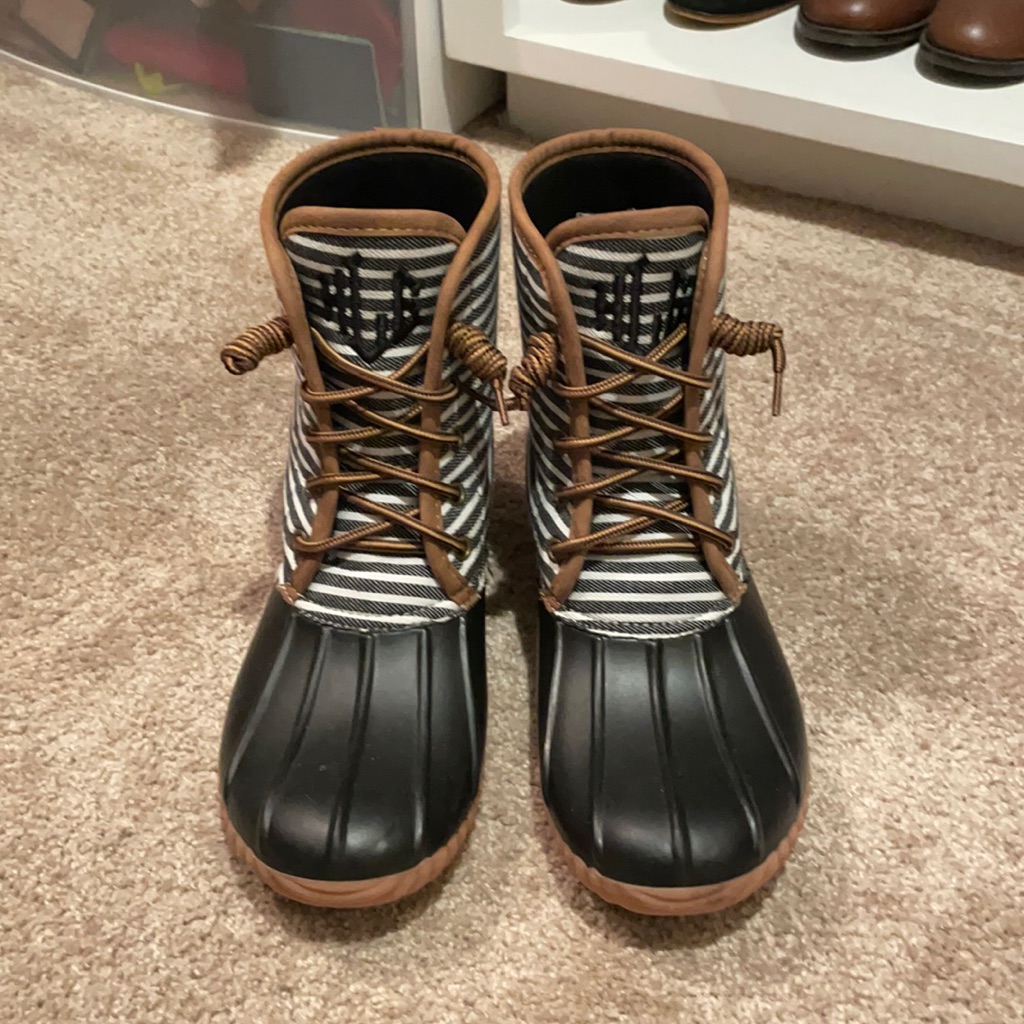 Monogram Boots